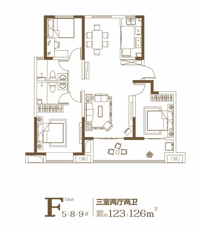 高新科技佳苑 F戶型