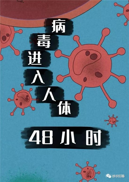 【府佑書院】新型冠狀病毒進入體內(nèi)的48小時