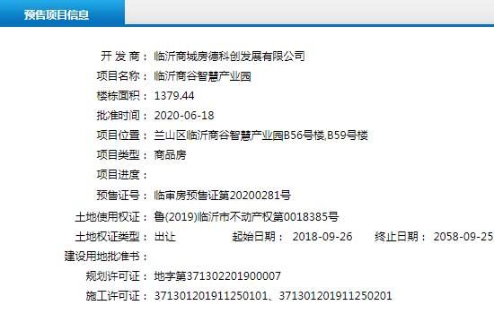 6月中旬臨沂共27項目獲預(yù)售證 共批準(zhǔn)80棟樓