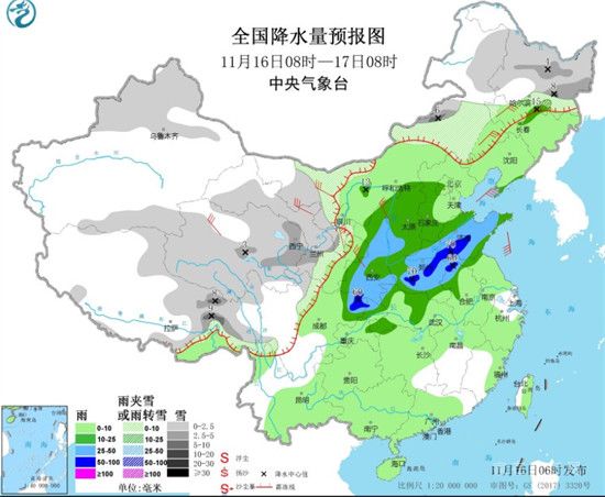 大降溫！臨沂有中雨，局部大雨！壓箱底的棉衣要派上用場了！